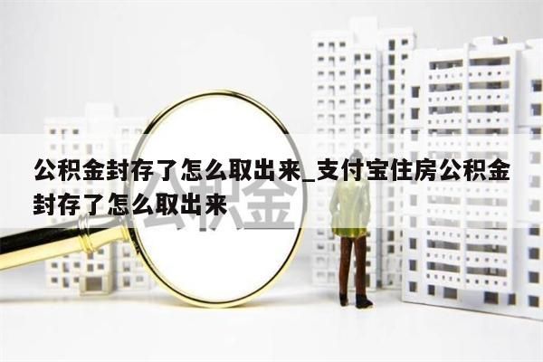 公积金封存了怎么取出来_支付宝住房公积金封存了怎么取出来